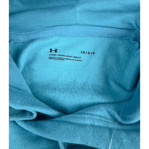 Under Armour Men's Rival Fleece Pullover Hoodie UA Sz. L ~~NEW~~~ - Picture 4 of 12